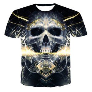 3D Skull T-Shirt